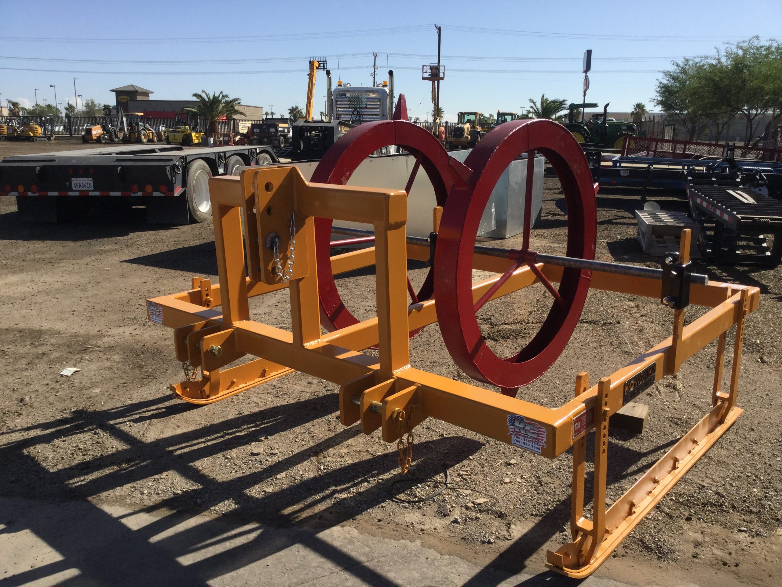 Equipment with KC logo