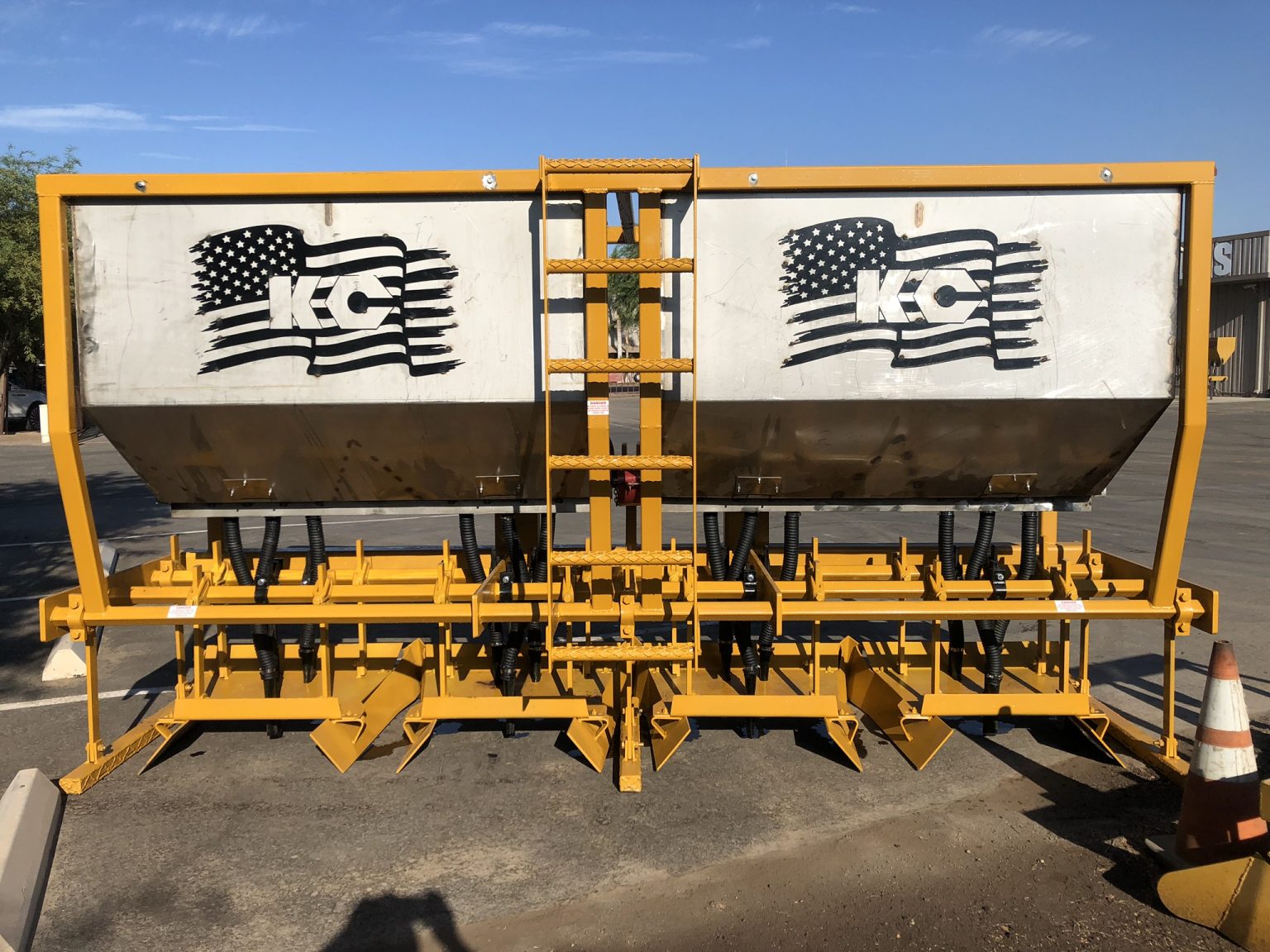 Equipment with KC logo